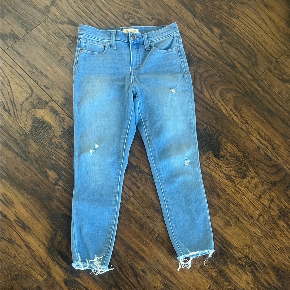 Madewell 10” high-rise jeggings size 26p
